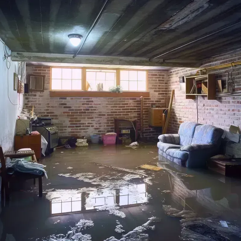 Flooded Basement Cleanup in College, AK